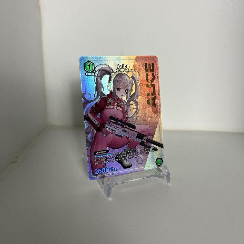 Union Arena GODDESS OF VICTORY: NIKKE Alice (UE14BT/NIK-1-069) FOIL